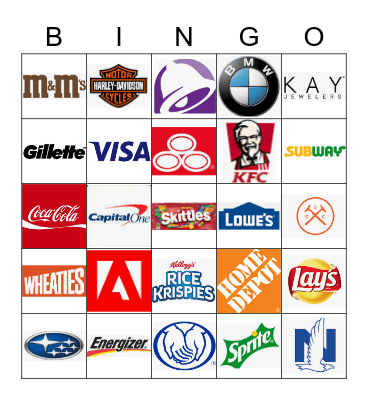 SLOGAN BINGO Card