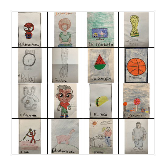 Lotería: Clase de 2027 Bingo Card