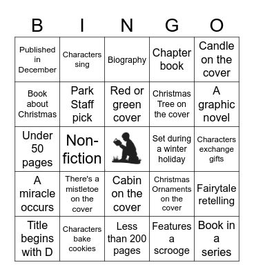 December Book Bingo Card