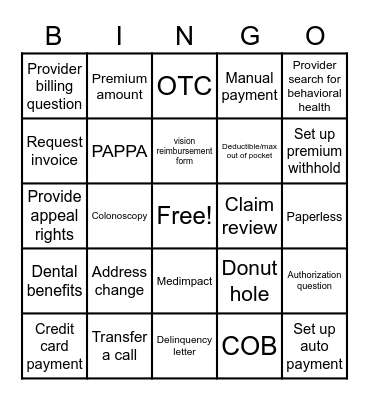 MEMORIAL WEEKEND BINGO Card