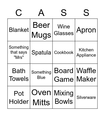 Something Blue Before I do BINGO Card