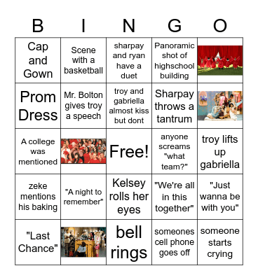 HSM3 BINGO Card
