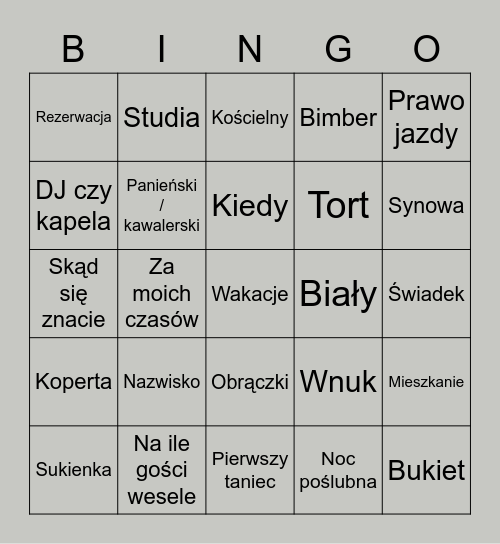 Ślubingo Card