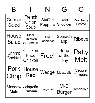 Mint Bingo! Bingo Card