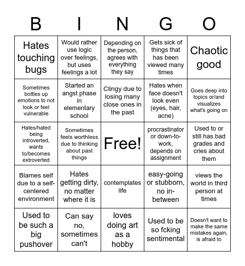 Are you related to me? Bingo Card