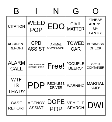 LEO BINGO Card