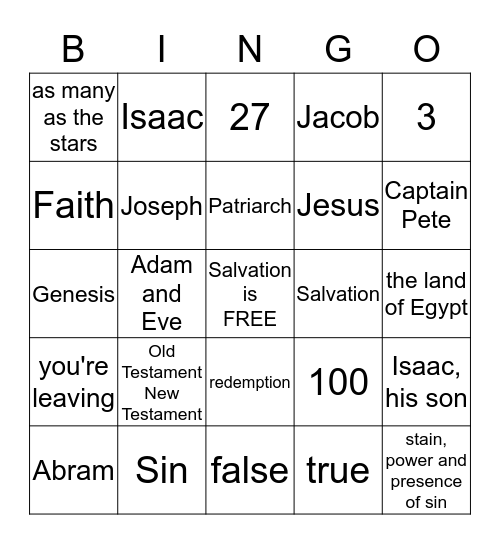 Volume 2 review Bingo Card