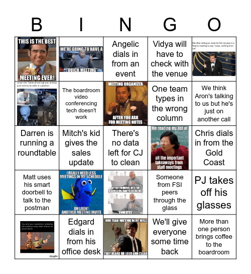 FSTGov WIP- Ultimate Edition Bingo Card