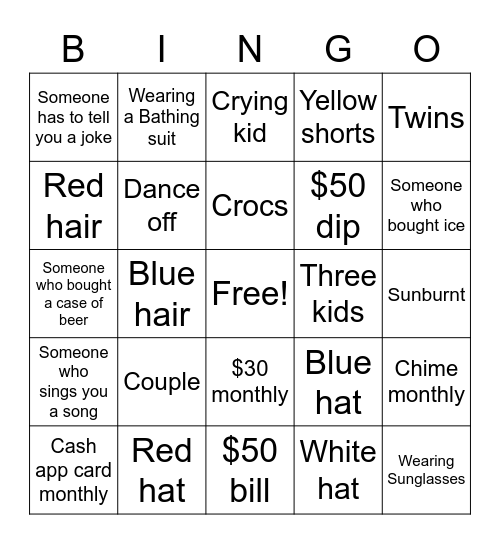 SLM BINGO! Bingo Card