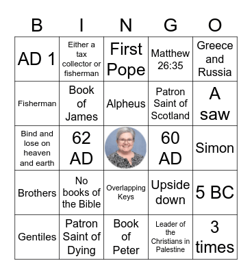 Gurley Theology Final Bingo Card