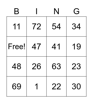 VIRTUAL OLYMPICS Bingo Card