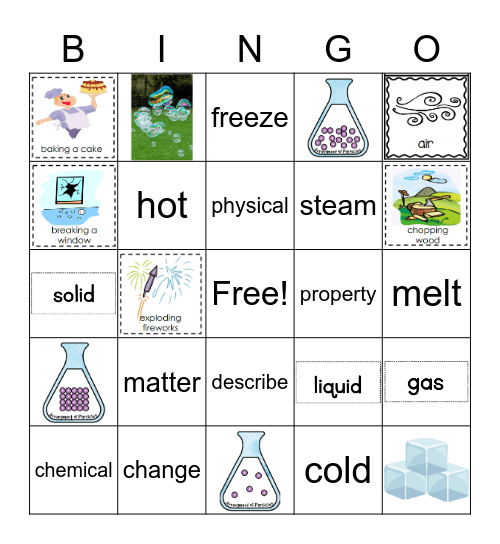 Matter Bingo Card