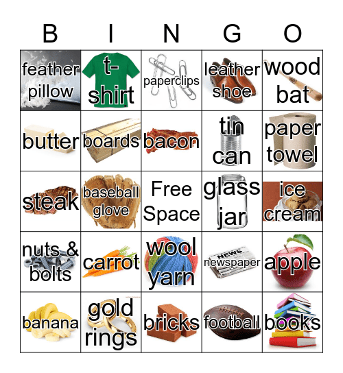 Resources BINGO Card