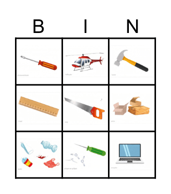 Leskracht Techniek compleet Bingo Card