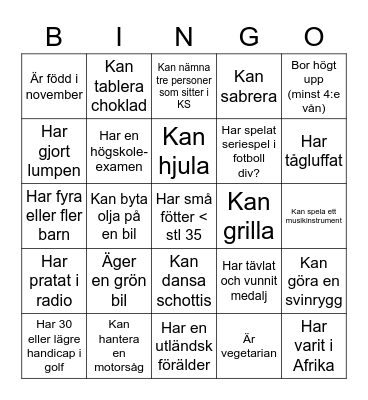 Mingelbingo HR Bingo Card