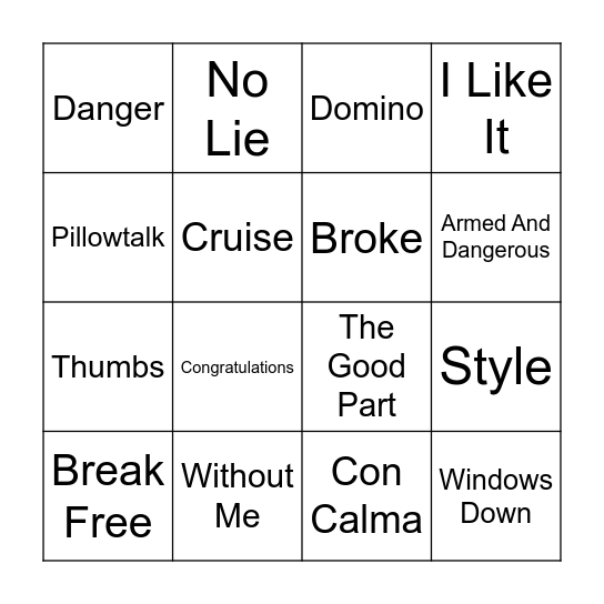 2010-2019 Bingo Card