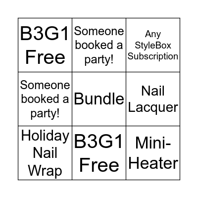 Jammin' Bingo Card