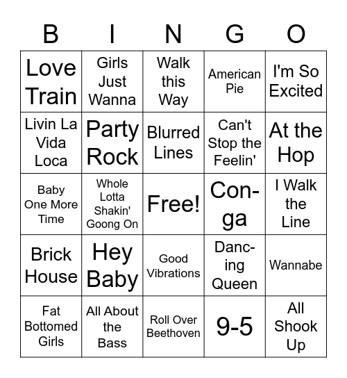 Honky Tonk 50s-10s 2023 Bingo Card