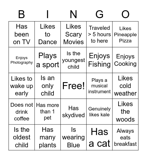 BRAIN, Neuroscience and Beyond Bingo Card