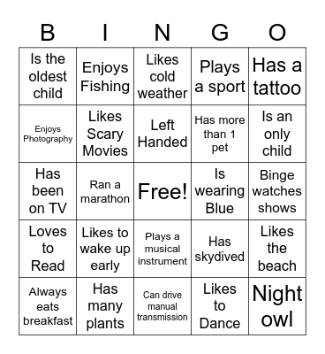 BRAIN, Neuroscience and Beyond Bingo Card