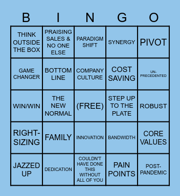 Innovation that delivers. Bingo Card