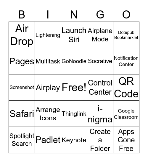 Seton School - January 25, 2016 Bingo Card