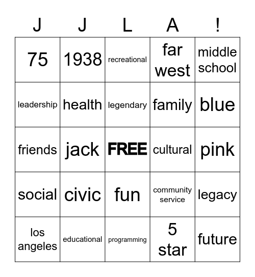 Group 4 Planning Meeting Bingo Card