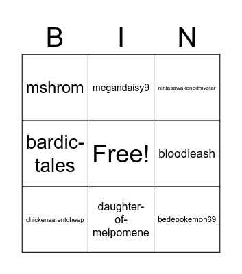 spirit-animal-sisters-official Bingo Card