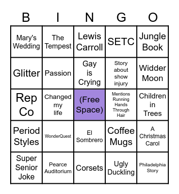 Gay Hammond Retirement Toasts Bingo Card
