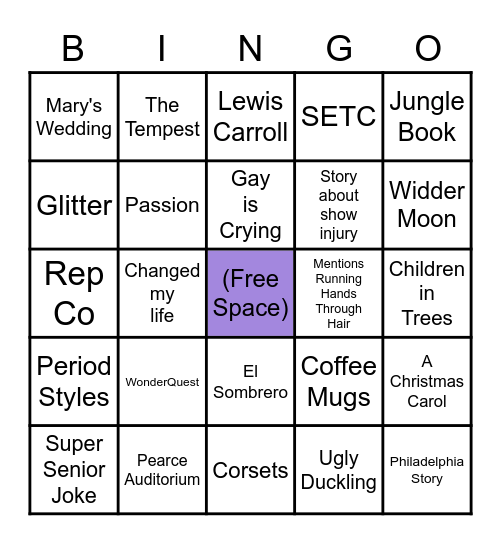 Gay Hammond Retirement Toasts Bingo Card