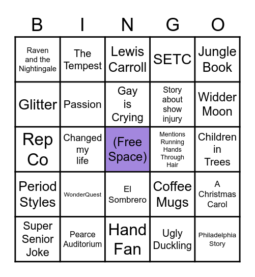 Gay Hammond Retirement Toasts Bingo Card