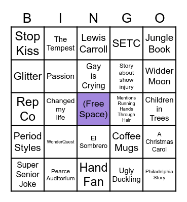Gay Hammond Retirement Toasts Bingo Card