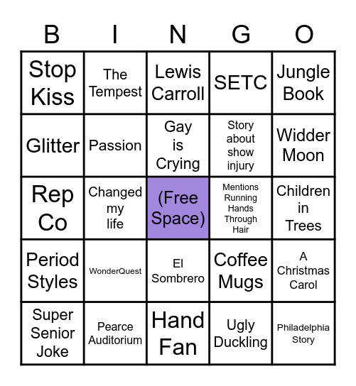 Gay Hammond Retirement Toasts Bingo Card