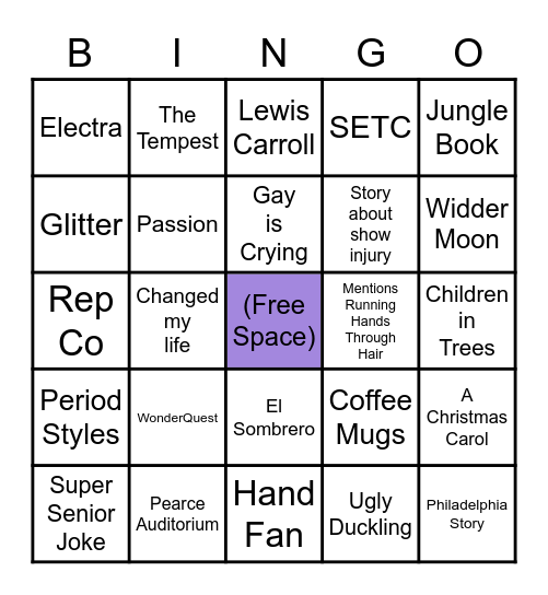 Gay Hammond Retirement Toasts Bingo Card