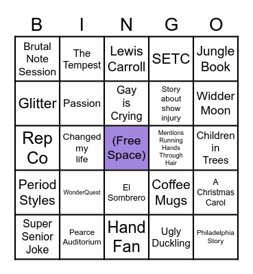 Gay Hammond Retirement Toasts Bingo Card