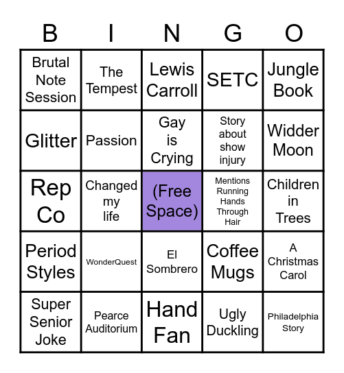 Gay Hammond Retirement Toasts Bingo Card
