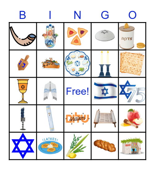jewish-bingo-card