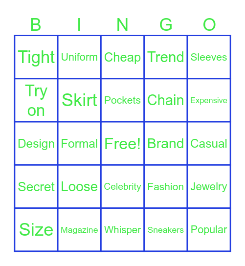 unit 2 m3 vocbulary 1 A-C Bingo Card