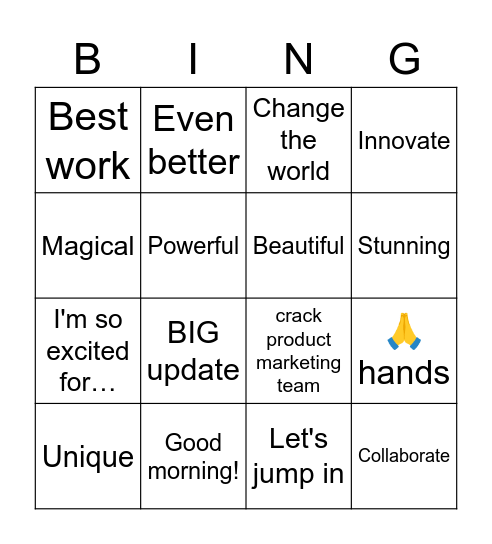 WWDC 23 Bingo Card