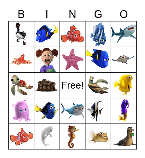 Big Blue Bingo Card