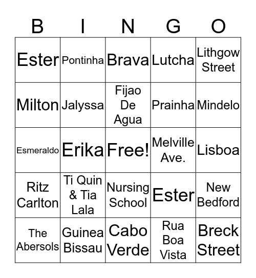 Loty's Bingo Card