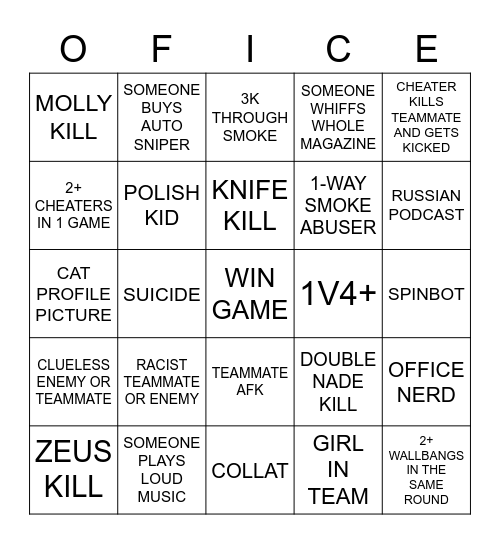 dima_wallhacker Bingo Card