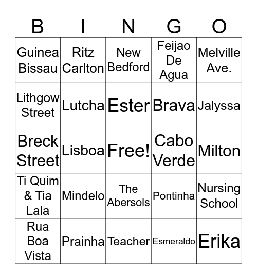 Loty's Bingo Card