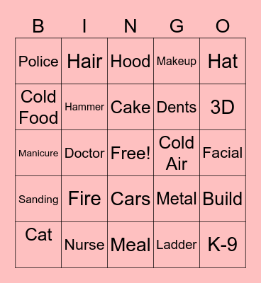 WST Bingo Card