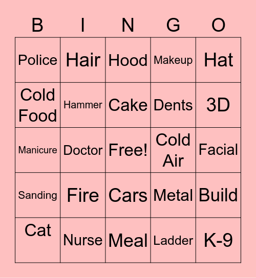 WST Bingo Card