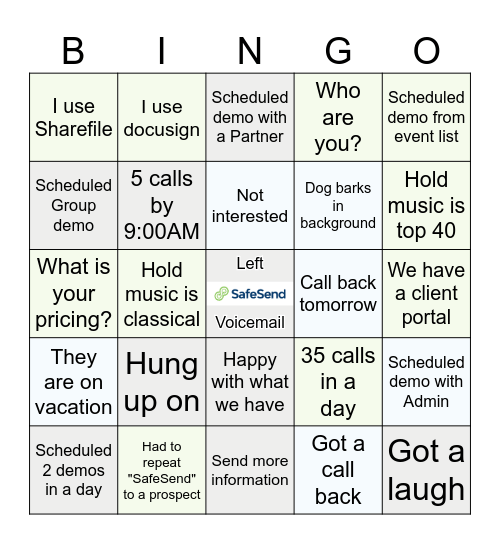 Cardamom Bingo Card