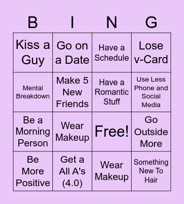 Summer 2023 Bingo Card