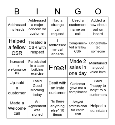 financial advisor Bingo Card