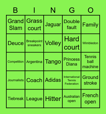 Carrie Soto Is Back Bingo Card