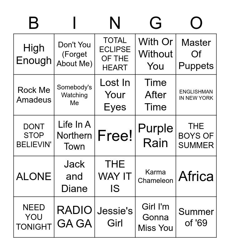 1980s-music-bingo-card